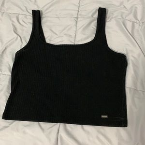 Hollister black tank top